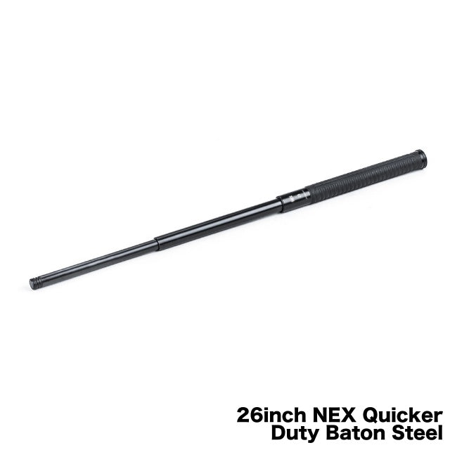 【店頭販売のみ】NEXTORCH（ネクストーチ）26″ NEX Quicker Duty Baton Steel 三段式特殊警棒 26インチバトン