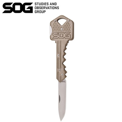 SOG（ソグ）KEY KNIFE BRASS キーナイフ【レターパックプラス対応】【レターパックライト対応】