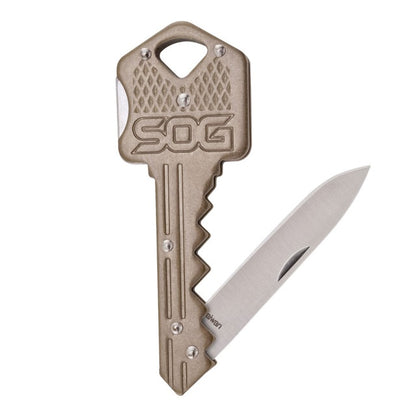 SOG（ソグ）KEY KNIFE BRASS キーナイフ【レターパックプラス対応】【レターパックライト対応】