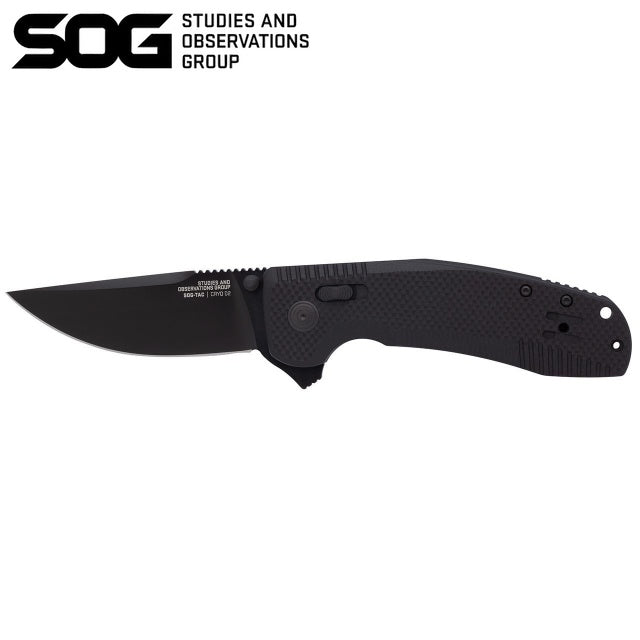 SOG（ソグ）SOG-TAC XR Blackout FOLDING KNIFE [ソグタック XR ブラックアウト フォールディングナイフ]