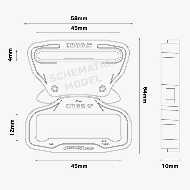 Helikon-Tex COBRA Tactical Belt [Austri Alpin buckle] [4 colors] [FC45]