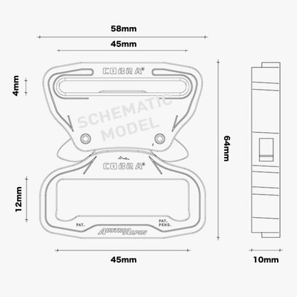 HELIKON-TEX（ヘリコンテックス）COBRA タクティカルベルト [Austri Alpin製バックル][4色][COBRA (FC45) TACTICAL BELT]