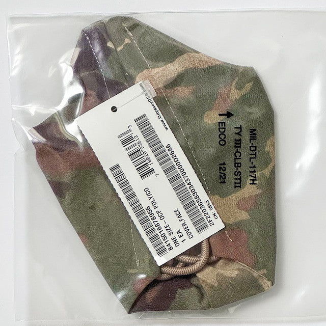 US (U.S. Military Surplus) FACE COVER TYPE2 MIL-DTL-117H Face Mask Cover [OCP CAMO] [Letter Pack Plus Compatible] [Letter Pack Light Compatible]