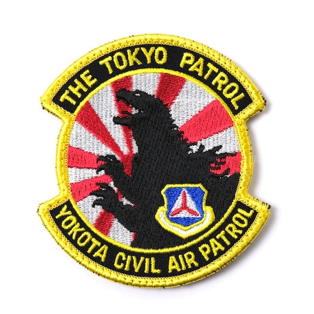 Military Patch（ミリタリーパッチ）THE TOKYO PATROL YOKOTA CIVIL AIR PATROL パッチ [フック付き]【レターパックプラス対応】【レターパックライト対応】