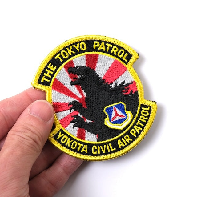Military Patch（ミリタリーパッチ）THE TOKYO PATROL YOKOTA CIVIL AIR PATROL パッチ [フック付き]【レターパックプラス対応】【レターパックライト対応】
