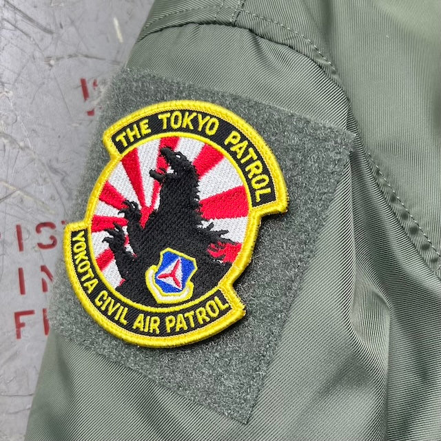 Military Patch（ミリタリーパッチ）THE TOKYO PATROL YOKOTA CIVIL AIR PATROL パッチ [フック付き]【レターパックプラス対応】【レターパックライト対応】