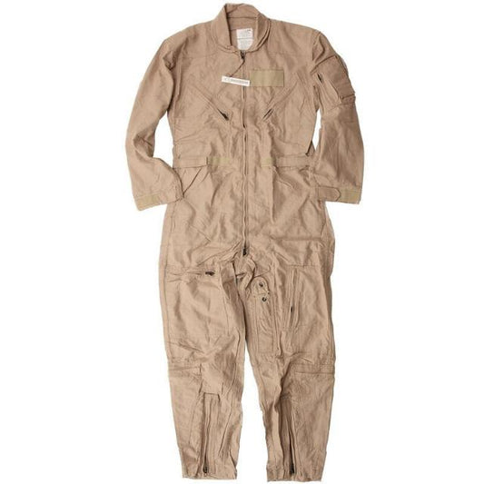 US/US military release product CWU-27P NOMEX flight suit TAN