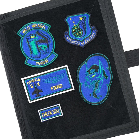 Military Patch 36th FIGHTER SQUADRON 5 pieces [with hook] &amp; patch book SET