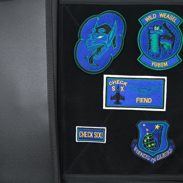 Military Patch（ミリタリーパッチ）36th FIGHTER SQUADRON 5枚 [フック付き]＆パッチブックSET