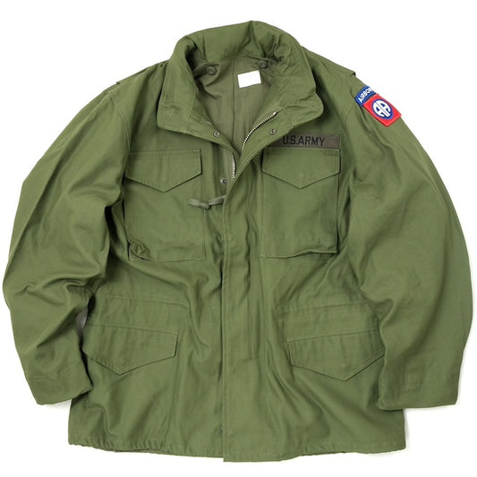 SESSLER(セスラー) M-65 フィールドジャケット OD Field Jacket [初期型 エポレット無しタイプ] [第82空挺師団 ワッペン付]