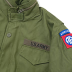 SESSLER(セスラー) M-65 フィールドジャケット OD Field Jacket [初期型 エポレット無しタイプ] [第82空挺師団 ワッペン付]