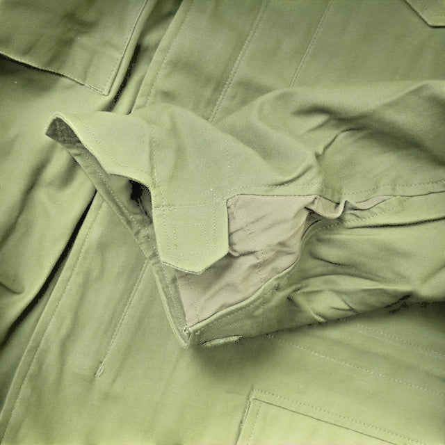 SESSLER M-65 Field Jacket OD Field Jacket [Early Model, No Epaulettes] [82nd Airborne Division Patch Included]