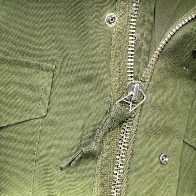 SESSLER M-65 Field Jacket OD Field Jacket [Early Model, No Epaulettes] [82nd Airborne Division Patch Included]