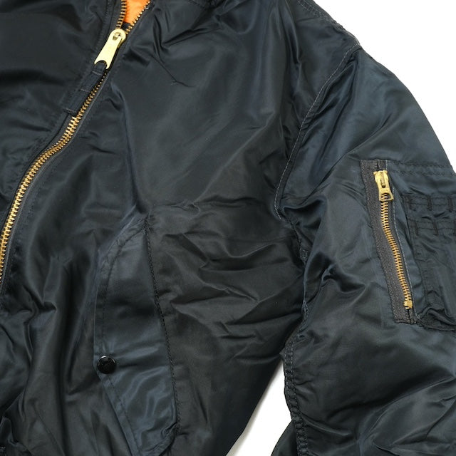 ALPHA（アルファ）CONCORD "By ALPHA INDUSTRIES" MA-1 Flight Jacket [レギュラーモデル][BLACK][Made In USA][90s DEADSTOCK]