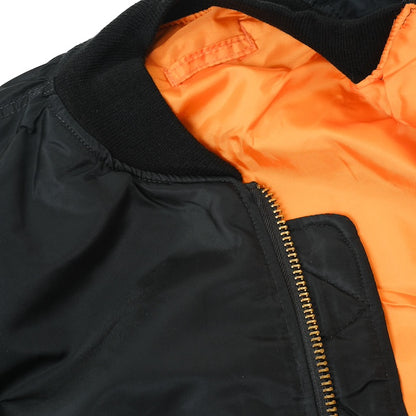 ALPHA（アルファ）CONCORD "By ALPHA INDUSTRIES" MA-1 Flight Jacket [レギュラーモデル][BLACK][Made In USA][90s DEADSTOCK]