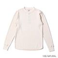 BUZZ RICKSON'S THERMAL HENLEY NECK T-SHIRTS Thermal Henley Neck Long Sleeve Shirt [BR68130]