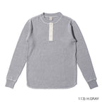 BUZZ RICKSON'S （バズリクソン）THERMAL HENLEY NECK T-SHIRTS サーマル ヘンリーネック ロングスリーブ シャツ [BR68130]