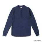 BUZZ RICKSON'S （バズリクソン）THERMAL HENLEY NECK T-SHIRTS サーマル ヘンリーネック ロングスリーブ シャツ [BR68130]