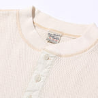 BUZZ RICKSON'S （バズリクソン）THERMAL HENLEY NECK T-SHIRTS サーマル ヘンリーネック ロングスリーブ シャツ [BR68130]