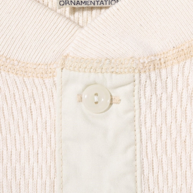 BUZZ RICKSON'S （バズリクソン）THERMAL HENLEY NECK T-SHIRTS サーマル ヘンリーネック ロングスリーブ シャツ [BR68130]