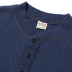 BUZZ RICKSON'S （バズリクソン）THERMAL HENLEY NECK T-SHIRTS サーマル ヘンリーネック ロングスリーブ シャツ [BR68130]