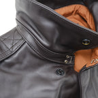 MORGAN MEMPHIS BELLE Type A-2 Classic Leather Flight Jacket [No AF mark] [With stand collar] [Horse leather] [Dark brown] [Nakada Shoten]