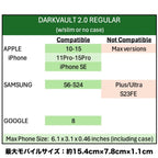 THYRM DarkVault 2.0 Critical Gear Case Comms - Regular Mobile Device Case [Multicam/FDE] [Letter Pack Plus Compatible]