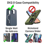 THYRM DarkVault 2.0 Critical Gear Case Comms - Large Mobile Device Case [Multicam/FDE] [Letter Pack Plus Compatible]