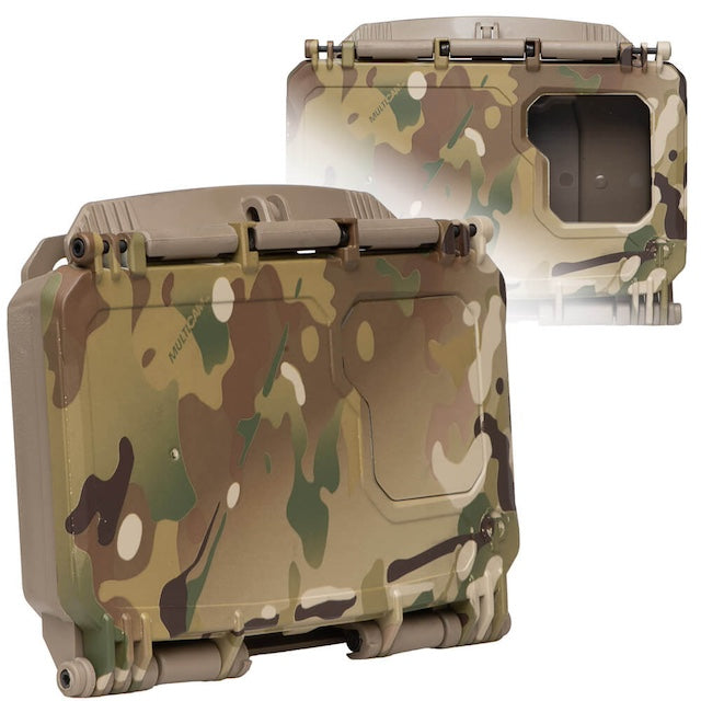 THYRM DarkVault 2.0 Critical Gear Case Comms - Regular Mobile Device Case [Multicam/FDE] [Letter Pack Plus Compatible]