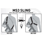 MAGPUL（マグプル）MS3 Sling GEN2 [Black][マルチミッションスリング]