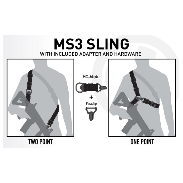 MAGPUL MS3 Sling GEN2 [Black] [Multi-Mission Sling]