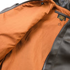 MORGAN MEMPHIS BELLE Type A-2 Classic Leather Flight Jacket [With AF Mark] [With Stand Collar] [Cowhide] [Dark Brown] [Nakada Shoten]