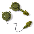 MSM (Mil-Spec Monkey) Retracto-Plugs [Retractable Earplugs] [Earplug Color: OD] [Letterpack Plus compatible] [Letterpack Light compatible]