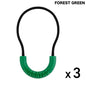 MARATAC（マラタック）Zipper Pull Hi Viz 3pc [MT0011][6色][ジッパープル3個セット]【レターパックプラス対応】【レターパックライト対応】