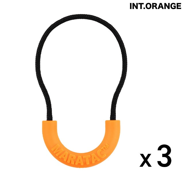 MARATAC（マラタック）Zipper Pull Hi Viz 3pc [MT0011][6色][ジッパープル3個セット]【レターパックプラス対応】【レターパックライト対応】