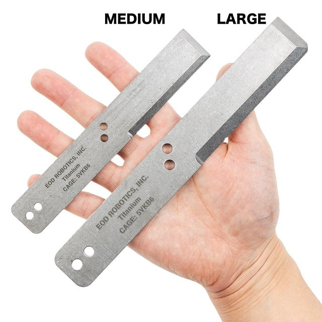 MARATAC（マラタック）Tumbled Titanium EOD Robotics Breacher Bar Large カイデックスシース付き [MT0018-L-WS][チタン ブリーチャーバー ラージ]【レターパックプラス対応】