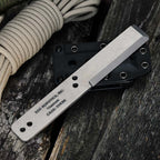 MARATAC（マラタック）Tumbled Titanium EOD Robotics Breacher Bar Large カイデックスシース付き [MT0018-L-WS][チタン ブリーチャーバー ラージ]【レターパックプラス対応】