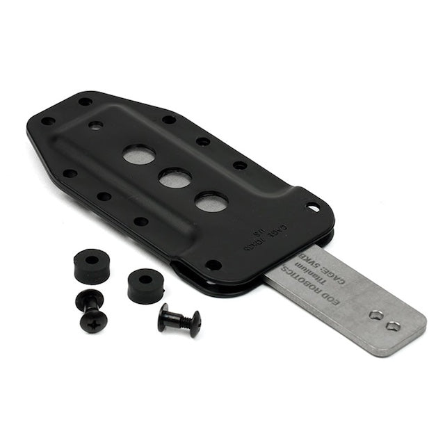 MARATAC（マラタック）Tumbled Titanium EOD Robotics Breacher Bar Large カイデックスシース付き [MT0018-L-WS][チタン ブリーチャーバー ラージ]【レターパックプラス対応】