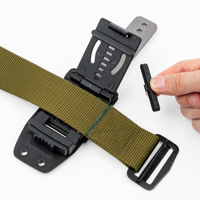 MARATAC（マラタック）Tumbled Titanium EOD Robotics Breacher Bar Large カイデックスシース付き [MT0018-L-WS][チタン ブリーチャーバー ラージ]【レターパックプラス対応】