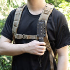 MARATAC（マラタック）Tumbled Titanium EOD Robotics Breacher Bar Large カイデックスシース付き [MT0018-L-WS][チタン ブリーチャーバー ラージ]【レターパックプラス対応】