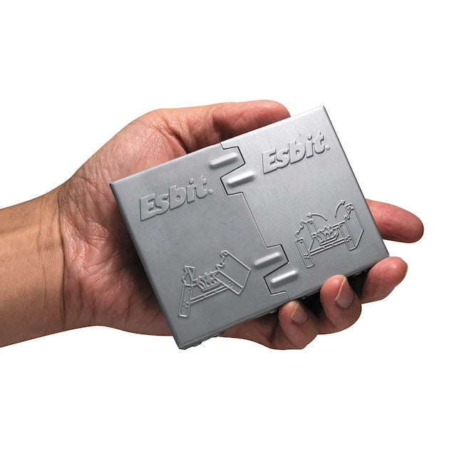 Esbit（エスビット）ポケットストーブ・ミリタリー [14g x 6 固形燃料タブレットセット][Pocket Stove Military]