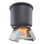 Esbit（エスビット）ポケットストーブ・ミリタリー [14g x 6 固形燃料タブレットセット][Pocket Stove Military]