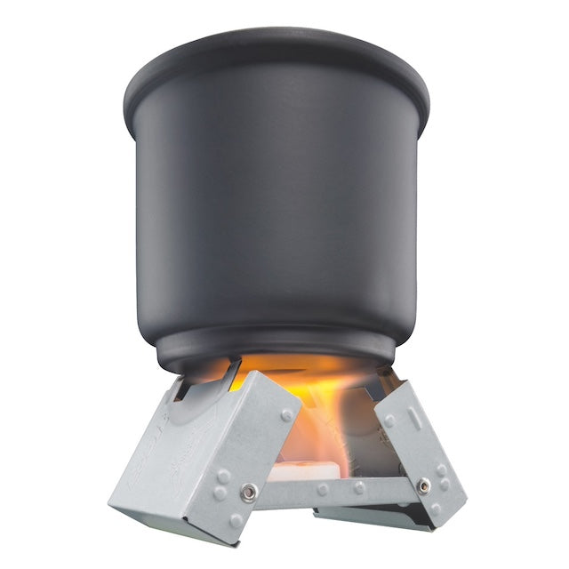 Esbit（エスビット）ポケットストーブ・ミリタリー [14g x 6 固形燃料タブレットセット][Pocket Stove Military]
