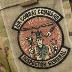 Military Patch（ミリタリーパッチ）AIR COMBAT COMMAND INSPECTOR GENERAL [OCP]【レターパックプラス対応】【レターパックライト対応】