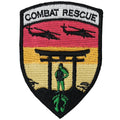 Military Patch（ミリタリーパッチ）ジョリーグリーン COMBAT RESCUE 鳥居【レターパックプラス対応】【レターパックライト対応】