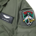Military Patch（ミリタリーパッチ）25TH FIGHTER SQ シールド型【レターパックプラス対応】【レターパックライト対応】