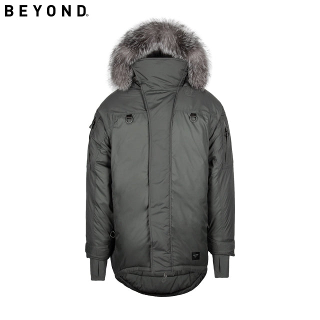 BEYOND CLOTHING (ビヨンドクロージング) ALLTA POLAR L8 PARKA [Manatee Grey]