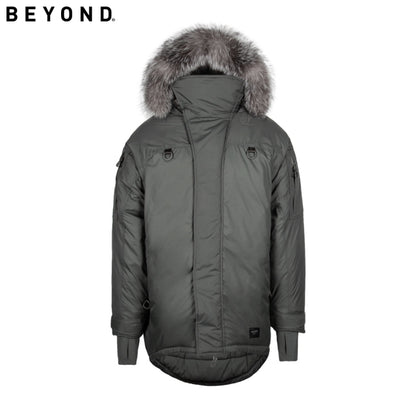 BEYOND CLOTHING (ビヨンドクロージング) ALLTA POLAR L8 PARKA [Manatee Grey]