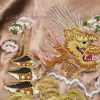 Schott（ショット）RAYON SUKA ASING JACKET レーヨン スカ エイジングジャケット [ベージュ][782-5152008]