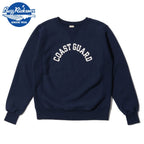 BUZZ RICKSON'S HORIZONTAL KNITTING SWEAT SHIRTS "COAST GUARD" [BR68913][NAVY]